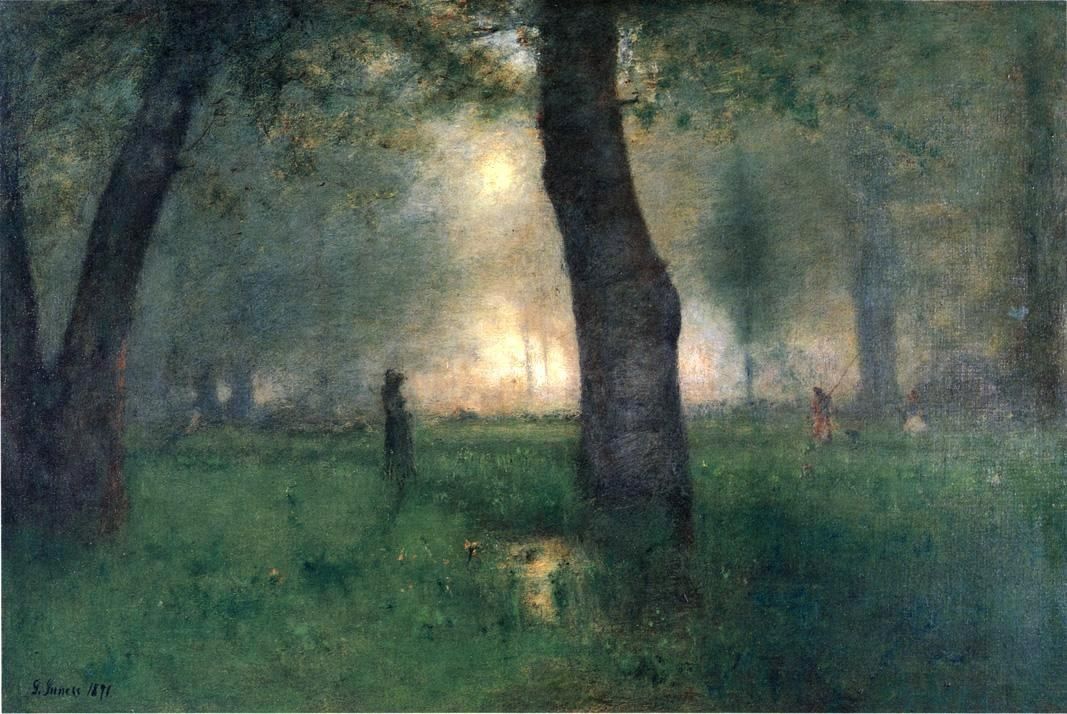 George Inness The Trout Brook